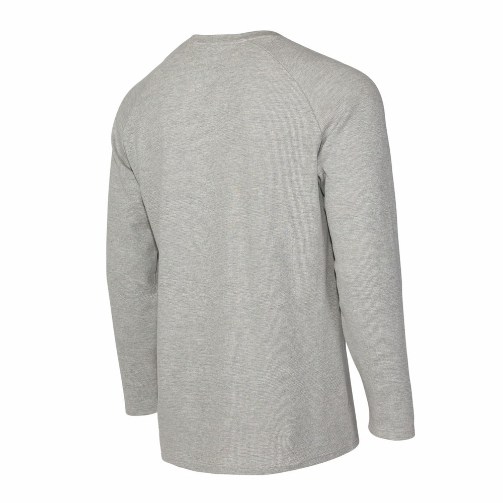 Los Angeles Lakers Concepts Sport Hawthorn Thermal Knit Long Sleeve Henley T-Shirt
