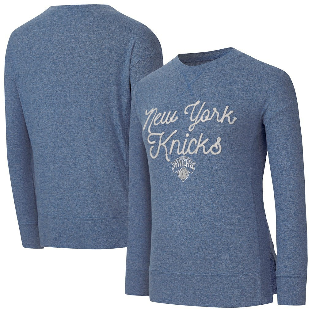 New York Knicks Concepts Sport Women's Rigor Long Sleeve Jersey T-Shirt