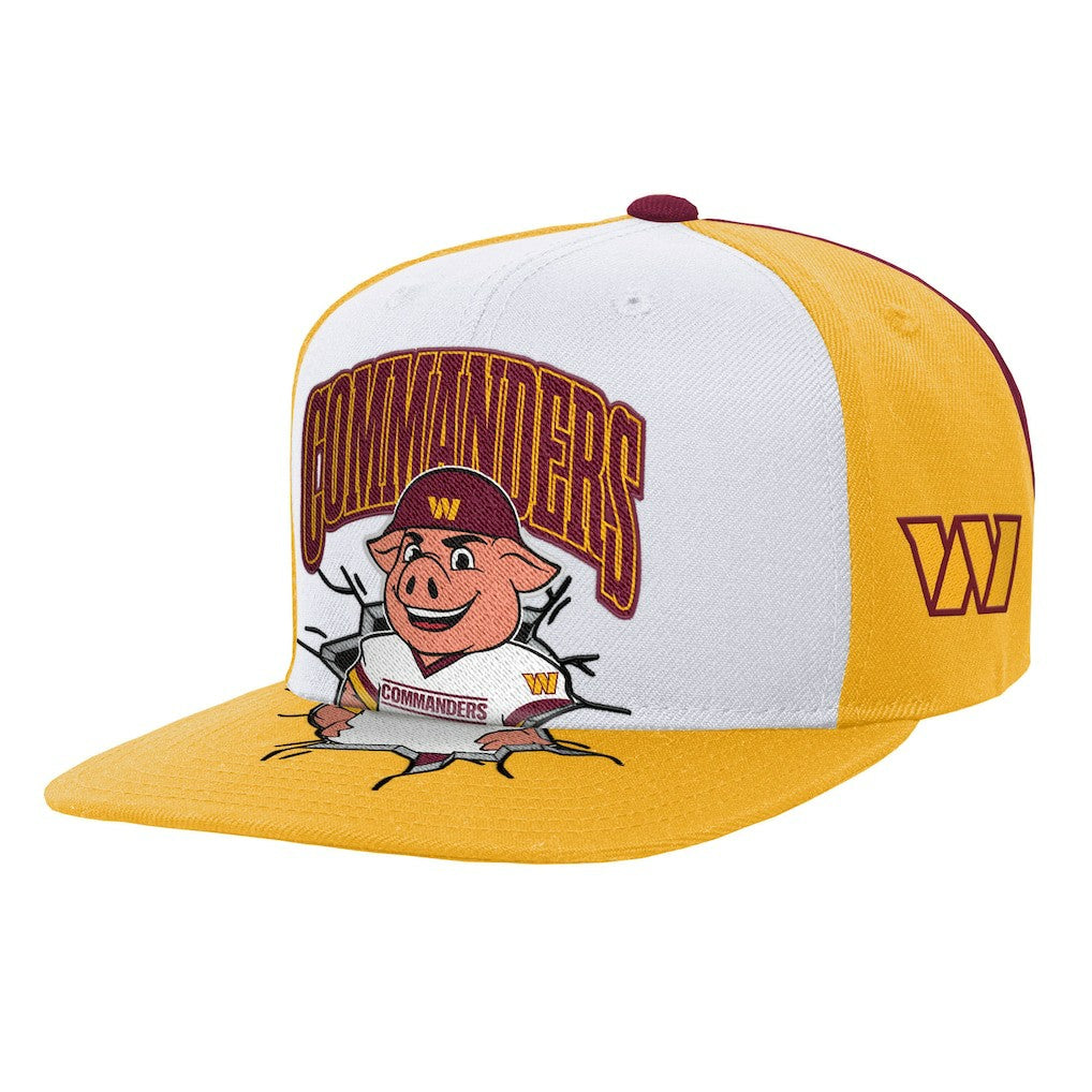 Youth Team Mascot Snapback Hat - Washington Commanders Hats