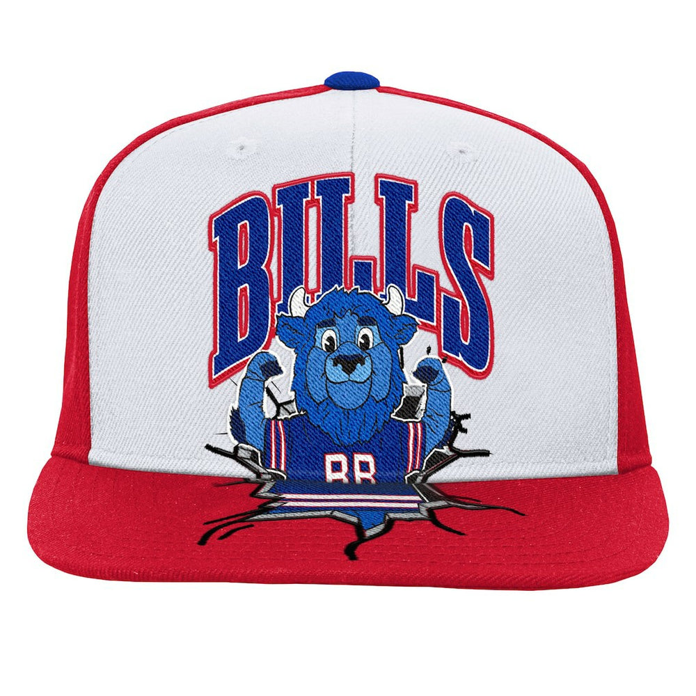 Youth Team Mascot Snapback Hat - Buffalo Bills Hats