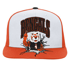 Youth Team Mascot Snapback Hat - Cincinnati Bengals Hats