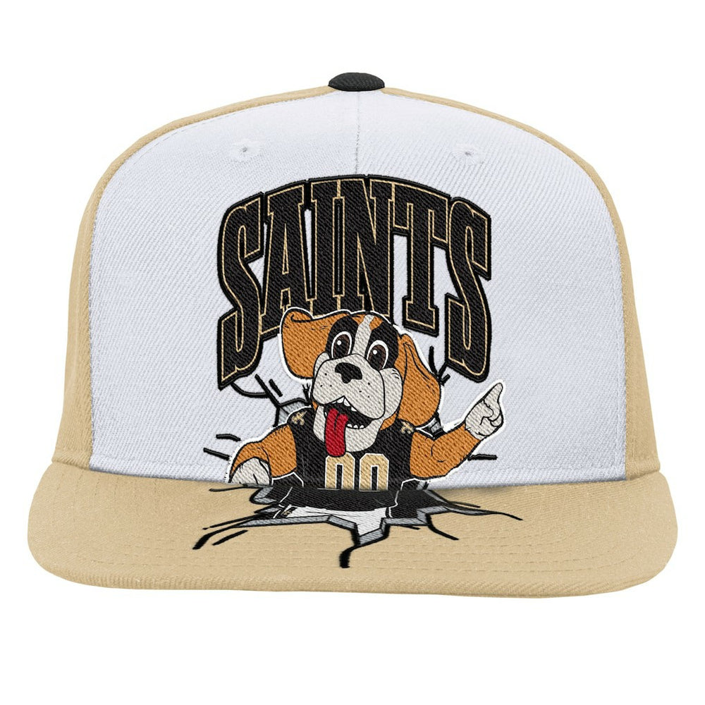 Youth Team Mascot Snapback Hat - New Orleans Saints Hats