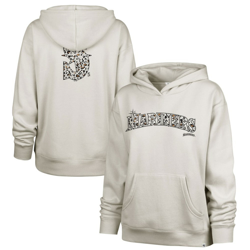 Cream Seattle Mariners '47 Women's MVP Hoodie