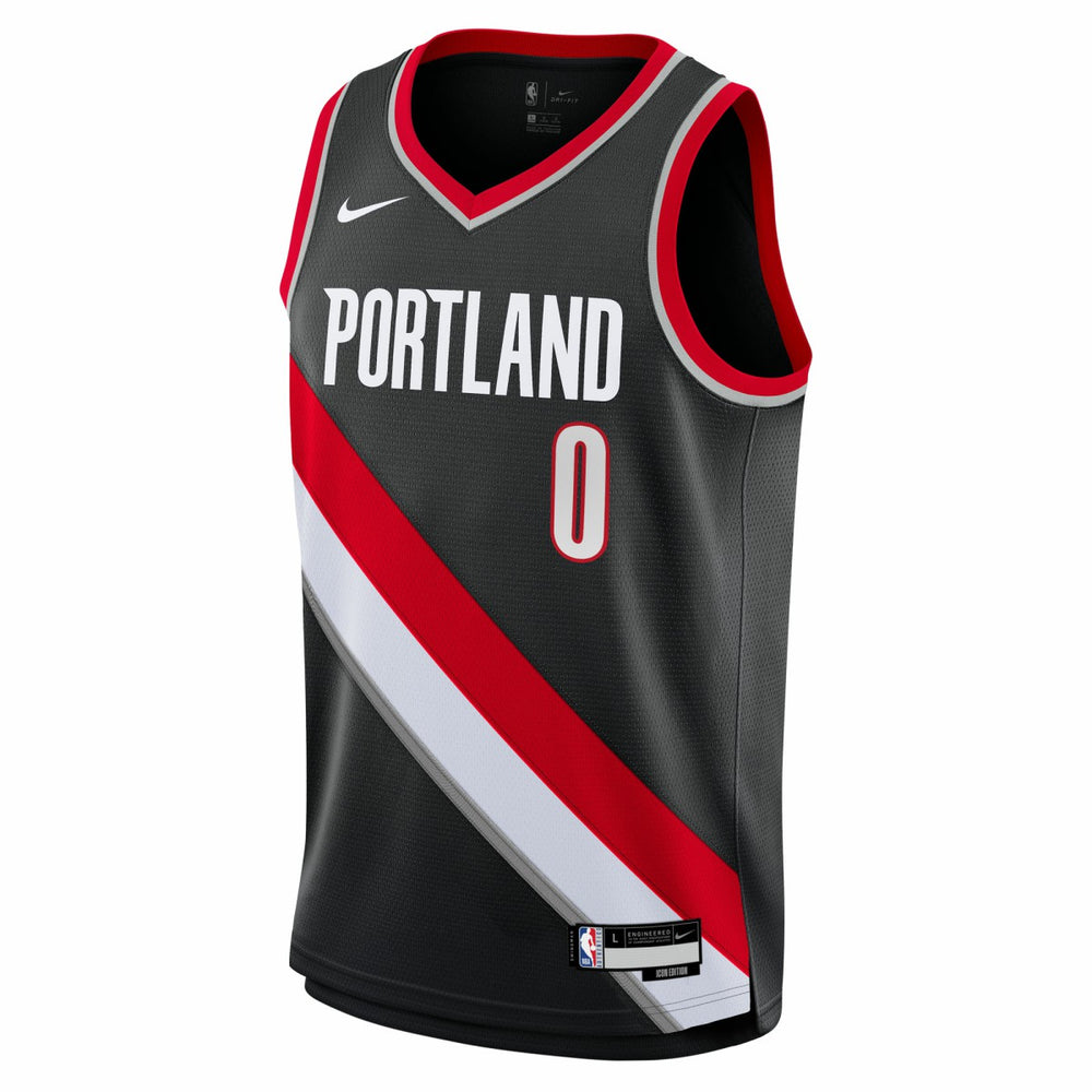 Nike Damian Lillard Portland Trail Blazers Youth Swingman Jersey