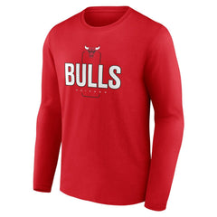 Chicago Bulls Center Court Name & Number Custom Long Sleeve T-Shirt sale