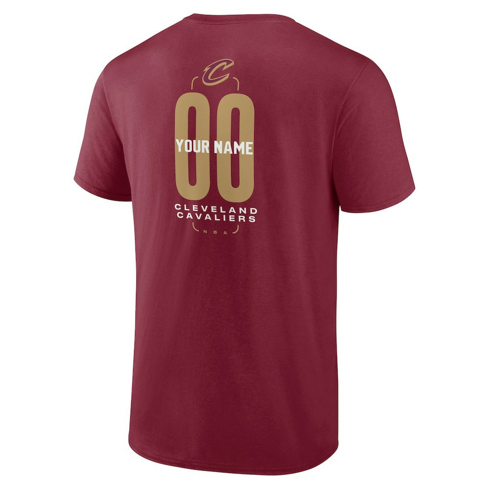 Cleveland Cavaliers Center Court Name & Number Custom T-Shirt sale