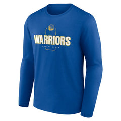 Golden State Warriors Center Court Name & Number Custom Long Sleeve T-Shirt sale