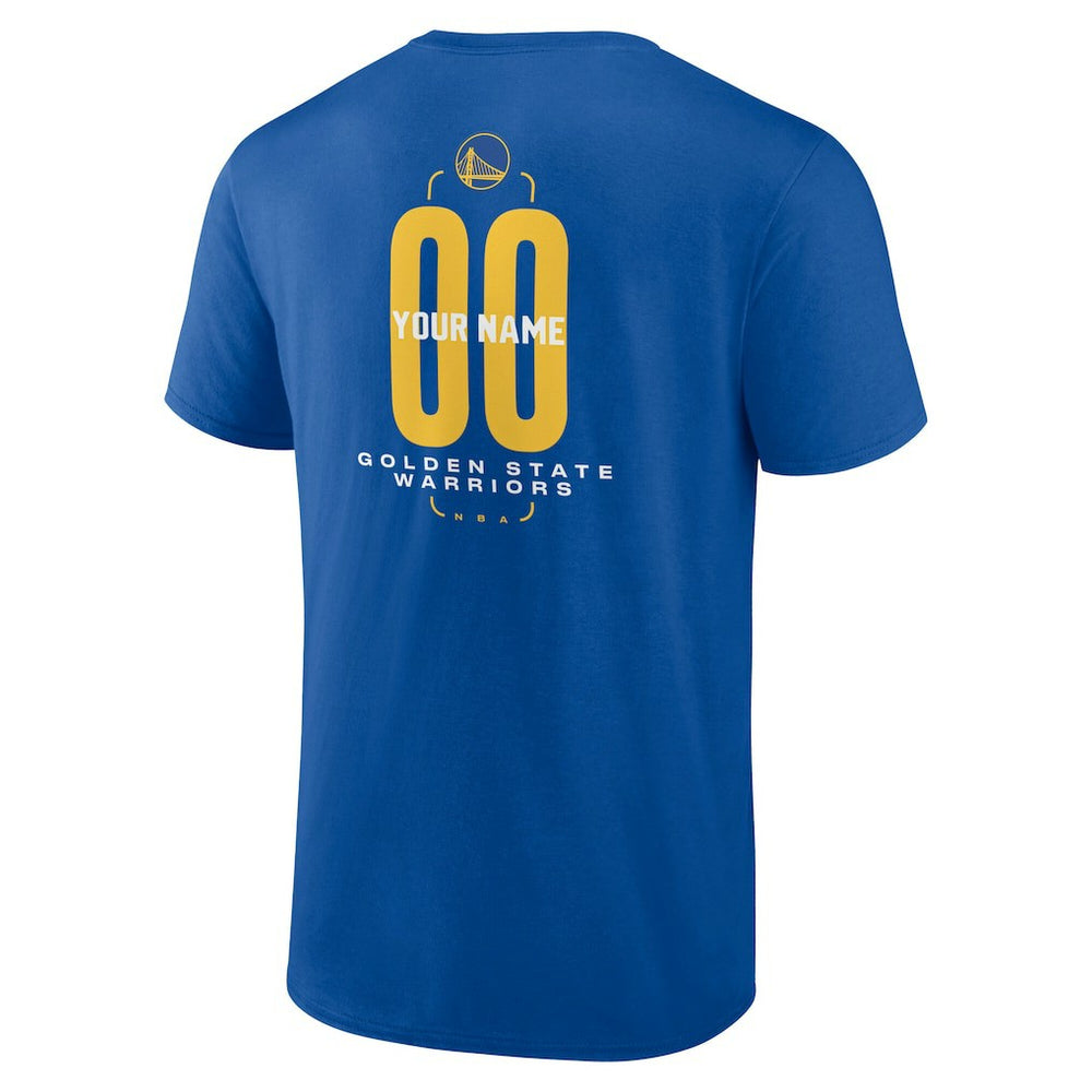 Golden State Warriors Center Court Name & Number Custom T-Shirt sale