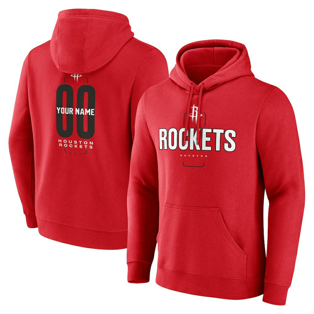 Houston Rockets Center Court Name & Number Custom Hoodie sale