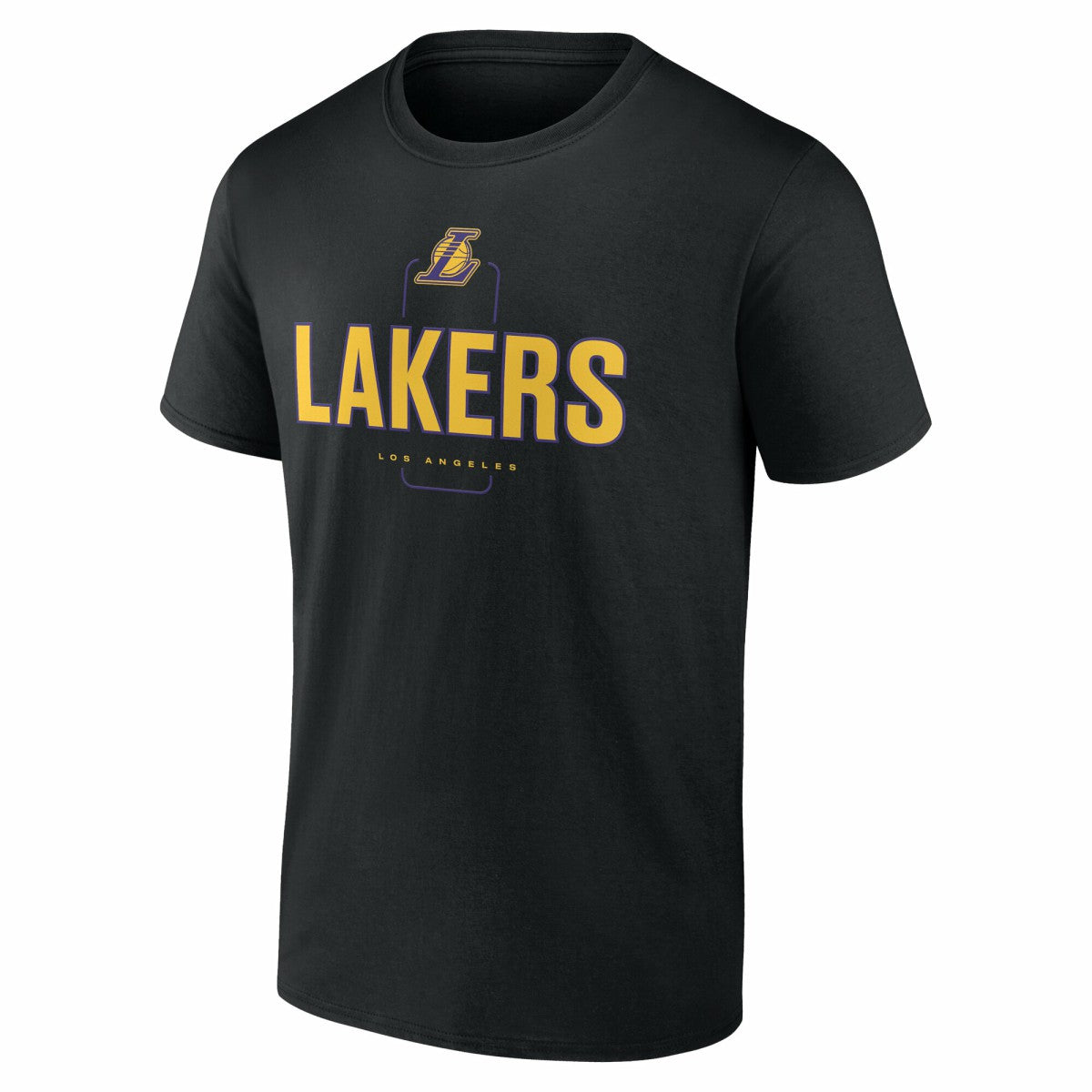Los Angeles Lakers Center Court Name & Number Custom T-Shirt