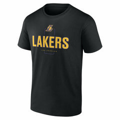 Los Angeles Lakers Center Court Name & Number Custom T-Shirt