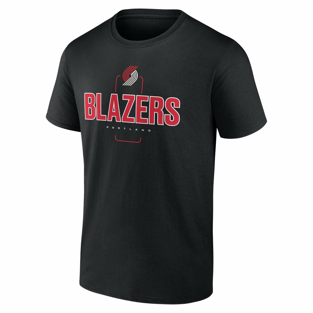 Portland Trail Blazers Center Court Name & Number Custom T-Shirt