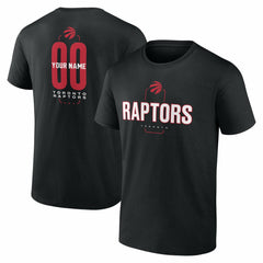 Toronto Raptors Center Court Name & Number Custom T-Shirt