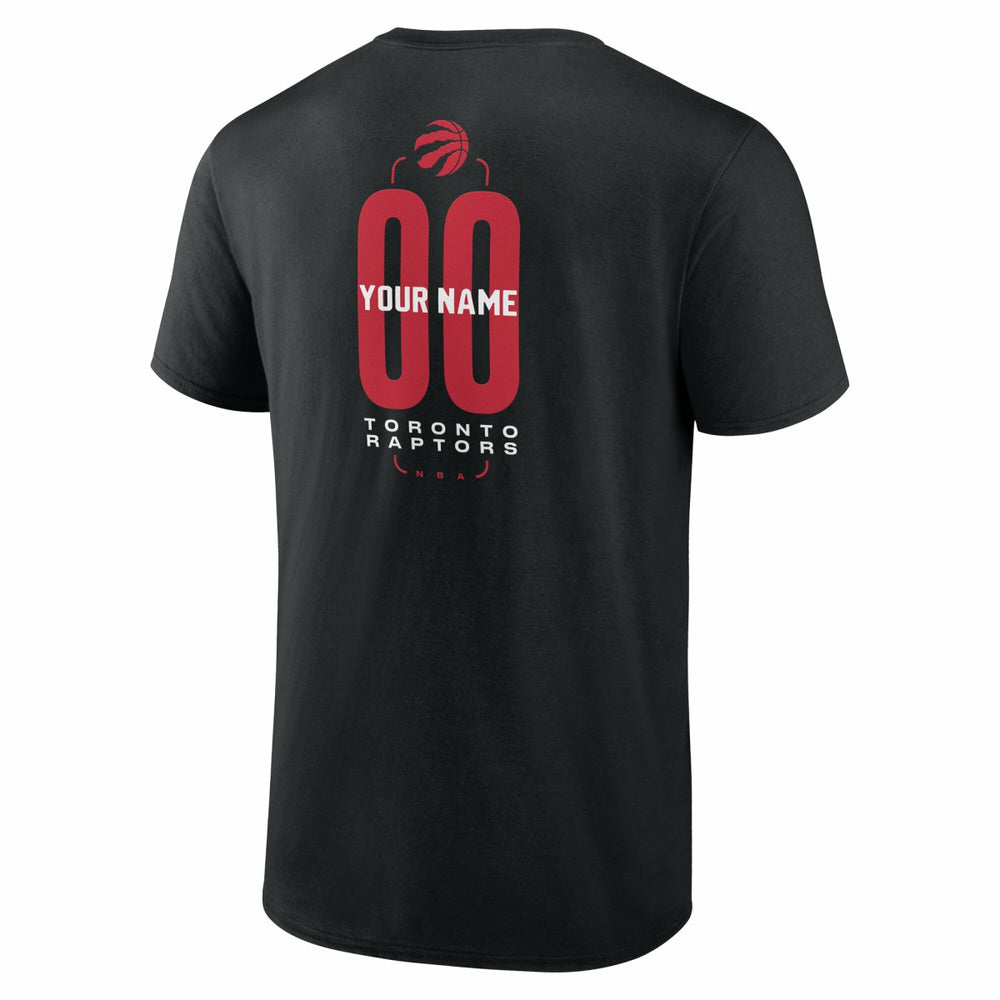 Toronto Raptors Center Court Name & Number Custom T-Shirt