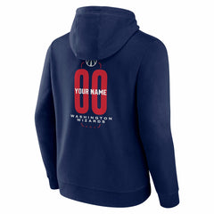 Washington Wizards Center Court Name & Number Custom Hoodie