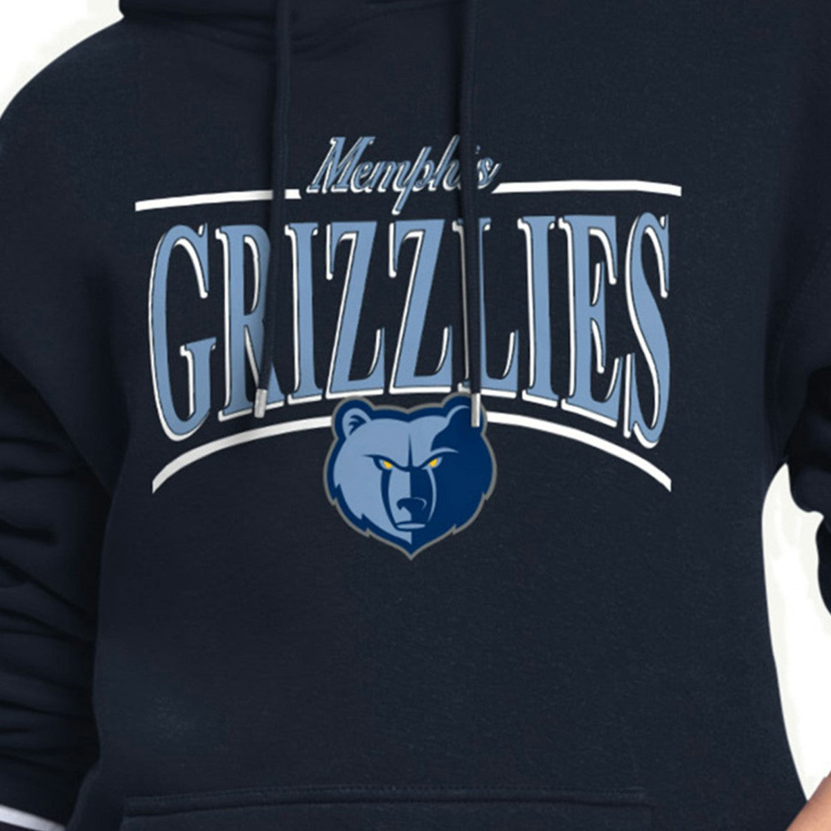 Memphis Grizzlies Starter Women's Arch Stripe Fleece Hoodie