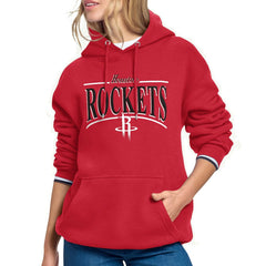 Houston Rockets Starter Women's Arch Stripe Fleece Hoodie sale