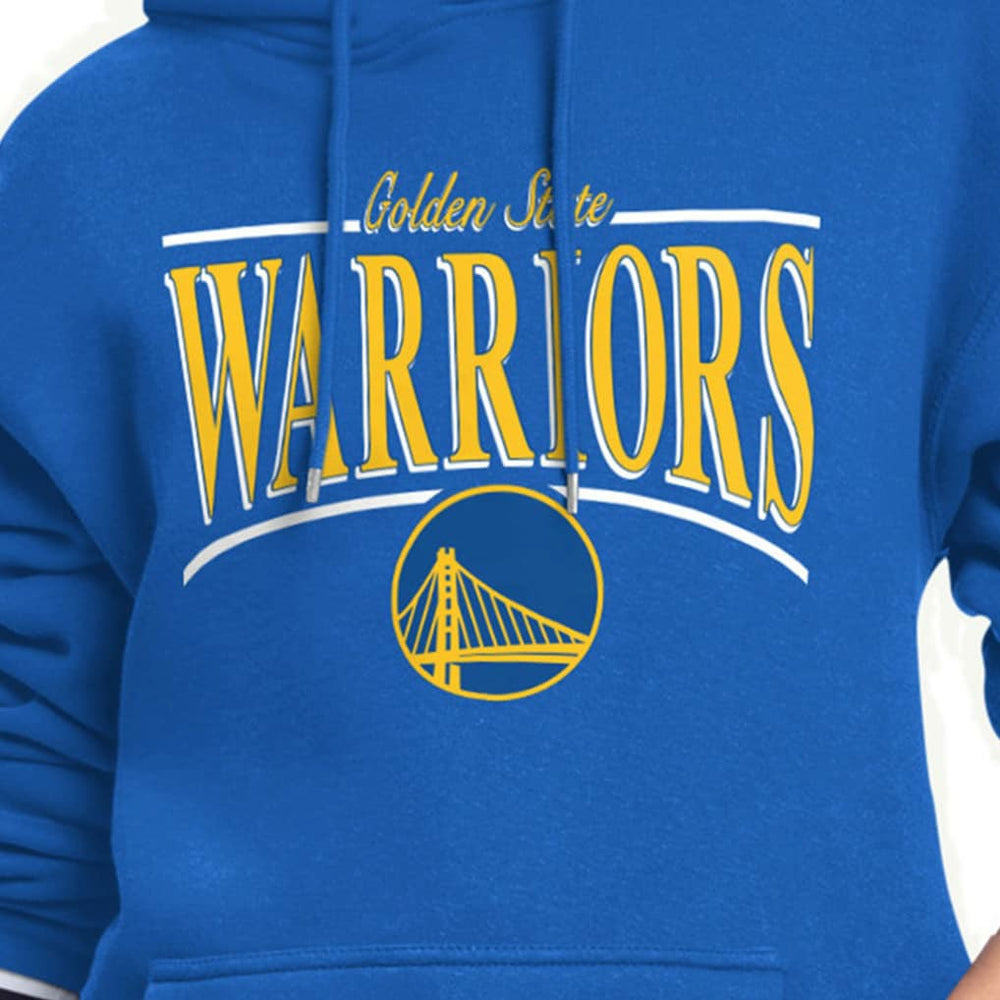 Golden State Warriors Starter Women's Arch Stripe Fleece Hoodie sale