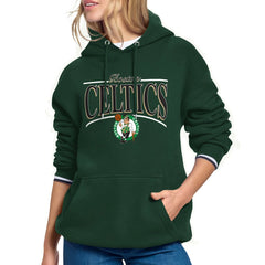 Boston Celtics Starter Women's Arch Stripe Fleece Hoodie