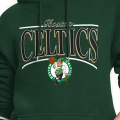 Boston Celtics Starter Women's Arch Stripe Fleece Hoodie