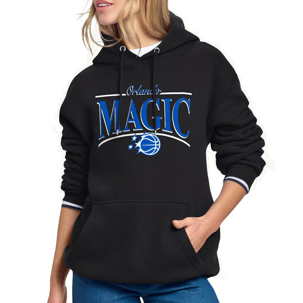 Orlando Magic Starter Women's Arch Stripe Fleece Hoodie
