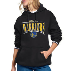 Golden State Warriors Starter Women's Arch Stripe Fleece Hoodie sale