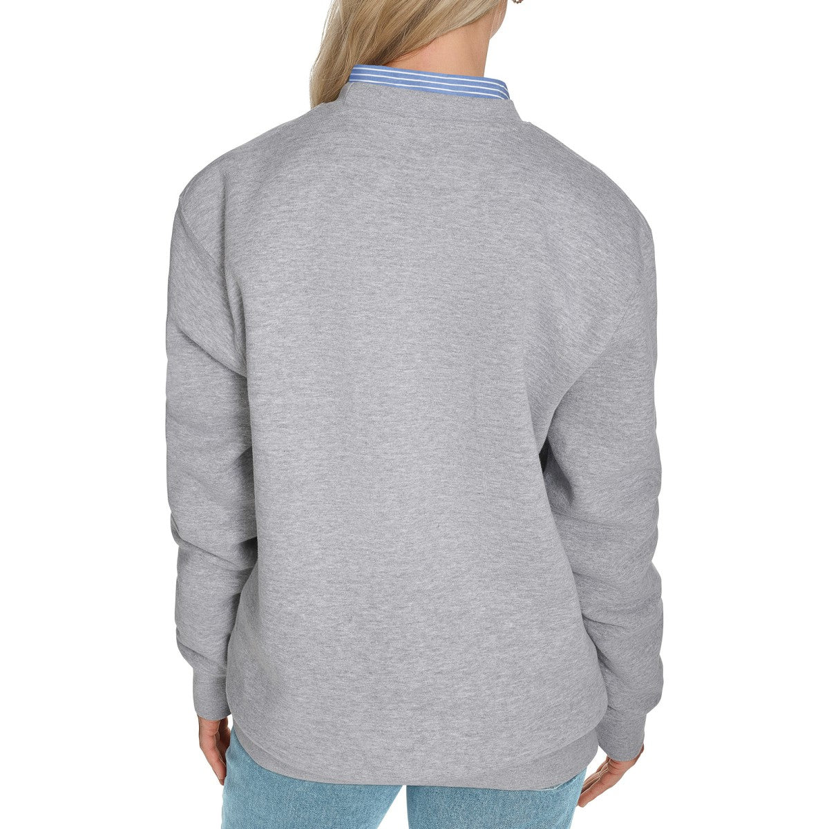 Orlando Magic Starter Women's Arch Stripe Fleece Crewneck Sweatshirt
