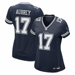 Brandon Aubrey  Women's Team Game Jersey - Dallas Cowboys Jerseys