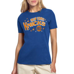 New York Knicks Starter Women's Fireworks T-Shirt