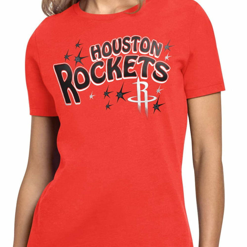 Houston Rockets Starter Women's Fireworks T-Shirt