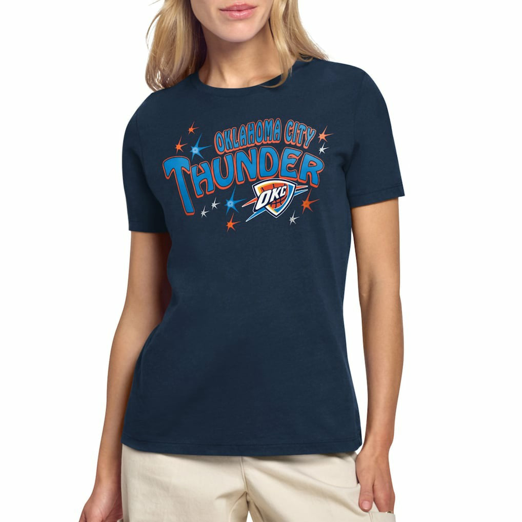 Oklahoma City Thunder Starter Women's Fireworks T-Shirt