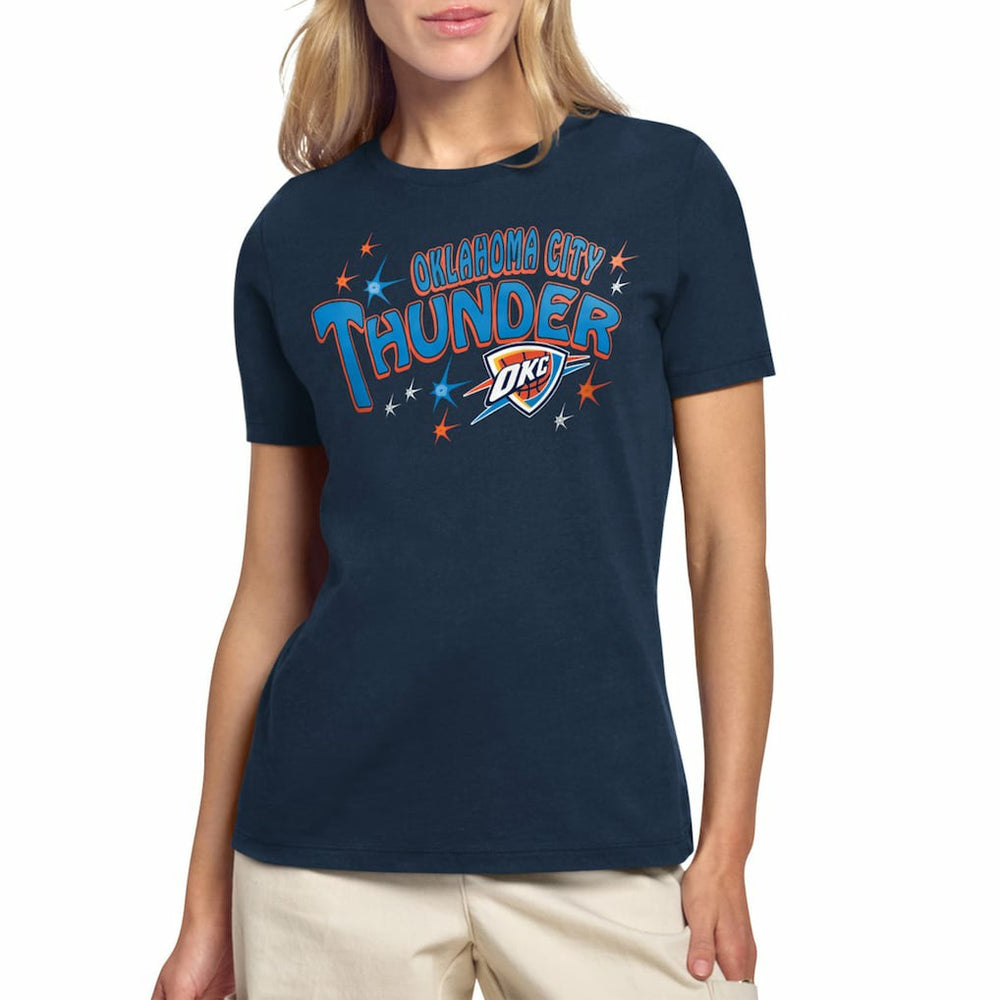 Oklahoma City Thunder Starter Women's Fireworks T-Shirt