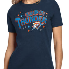 Oklahoma City Thunder Starter Women's Fireworks T-Shirt