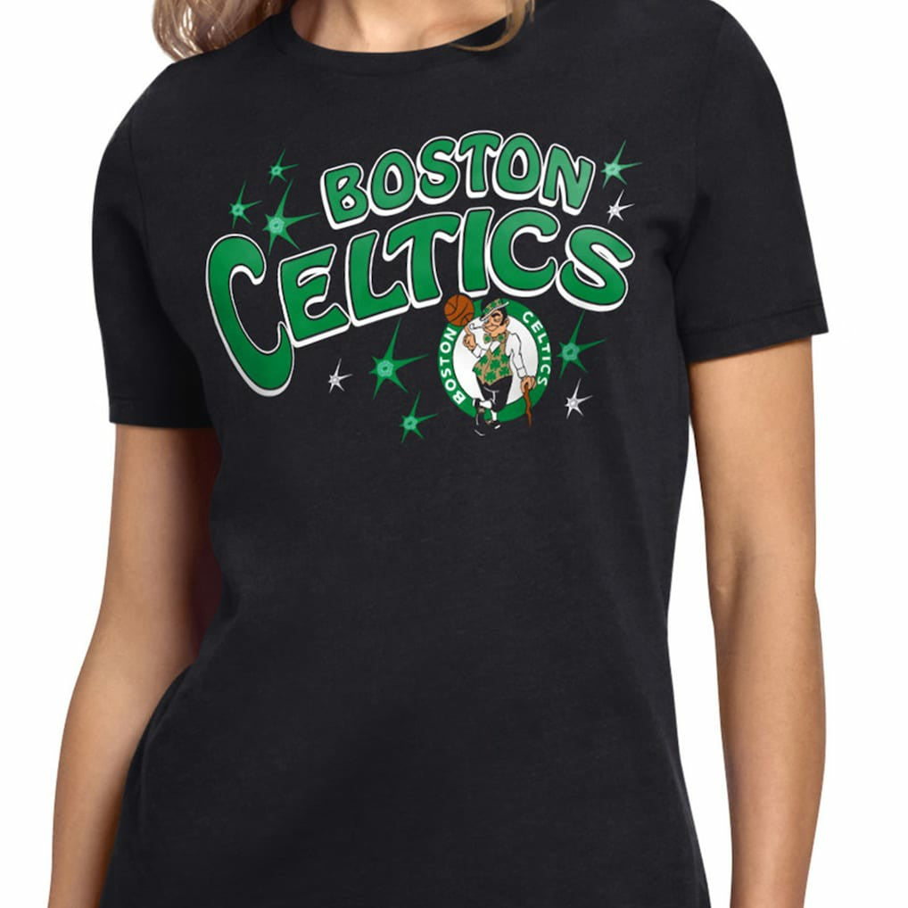 Boston Celtics Starter Women's Fireworks T-Shirt