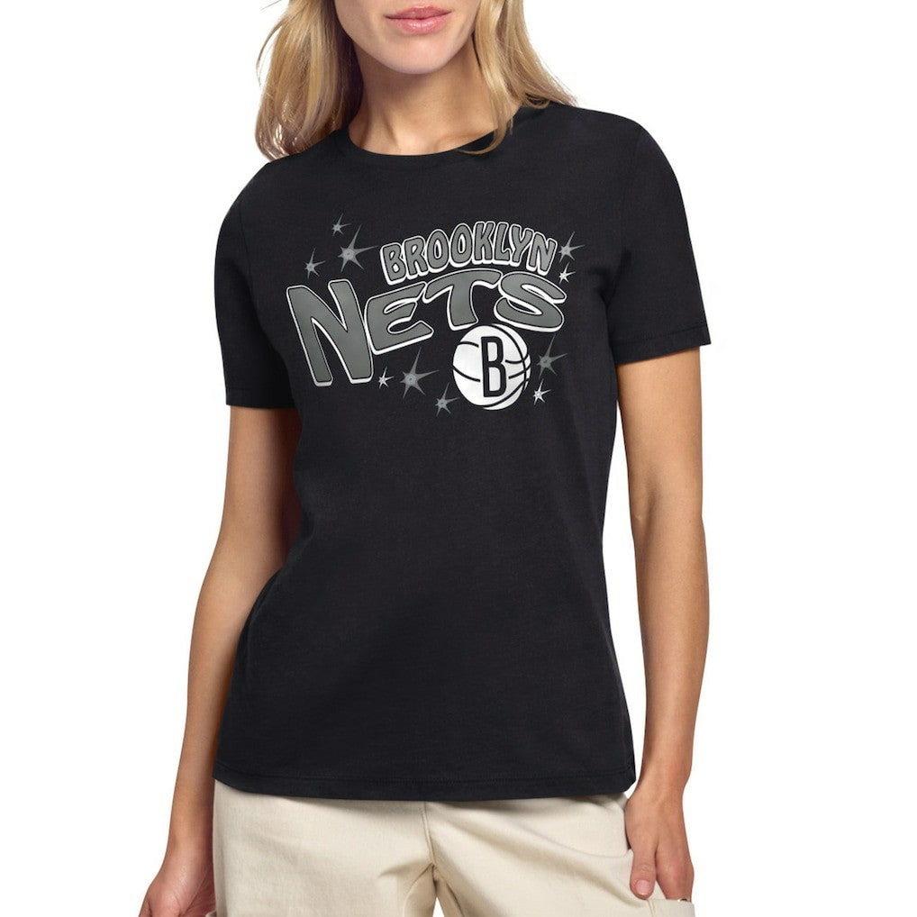 Brooklyn Nets Starter Women's Fireworks T-Shirt