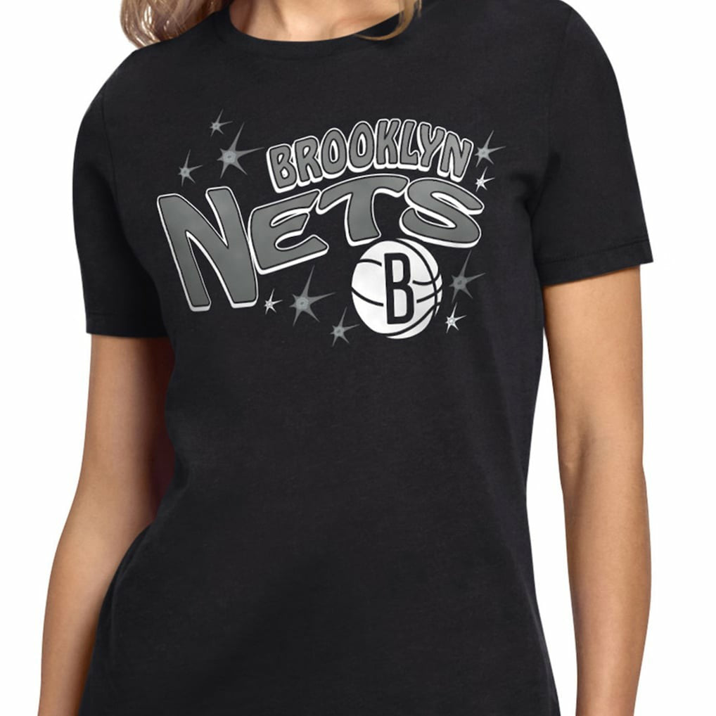 Brooklyn Nets Starter Women's Fireworks T-Shirt