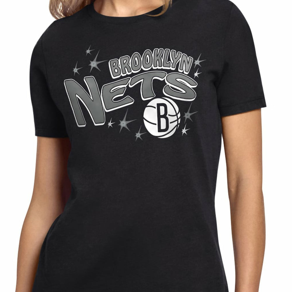 Brooklyn Nets Starter Women's Fireworks T-Shirt