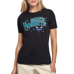 Charlotte Hornets Starter Women's Fireworks T-Shirt