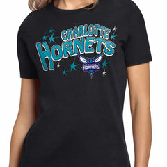 Charlotte Hornets Starter Women's Fireworks T-Shirt