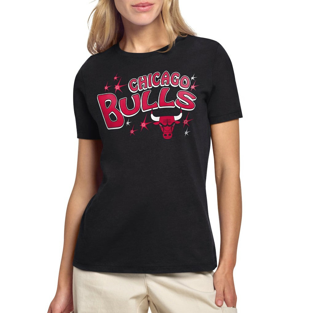 Chicago Bulls Starter Women's Fireworks T-Shirt sale