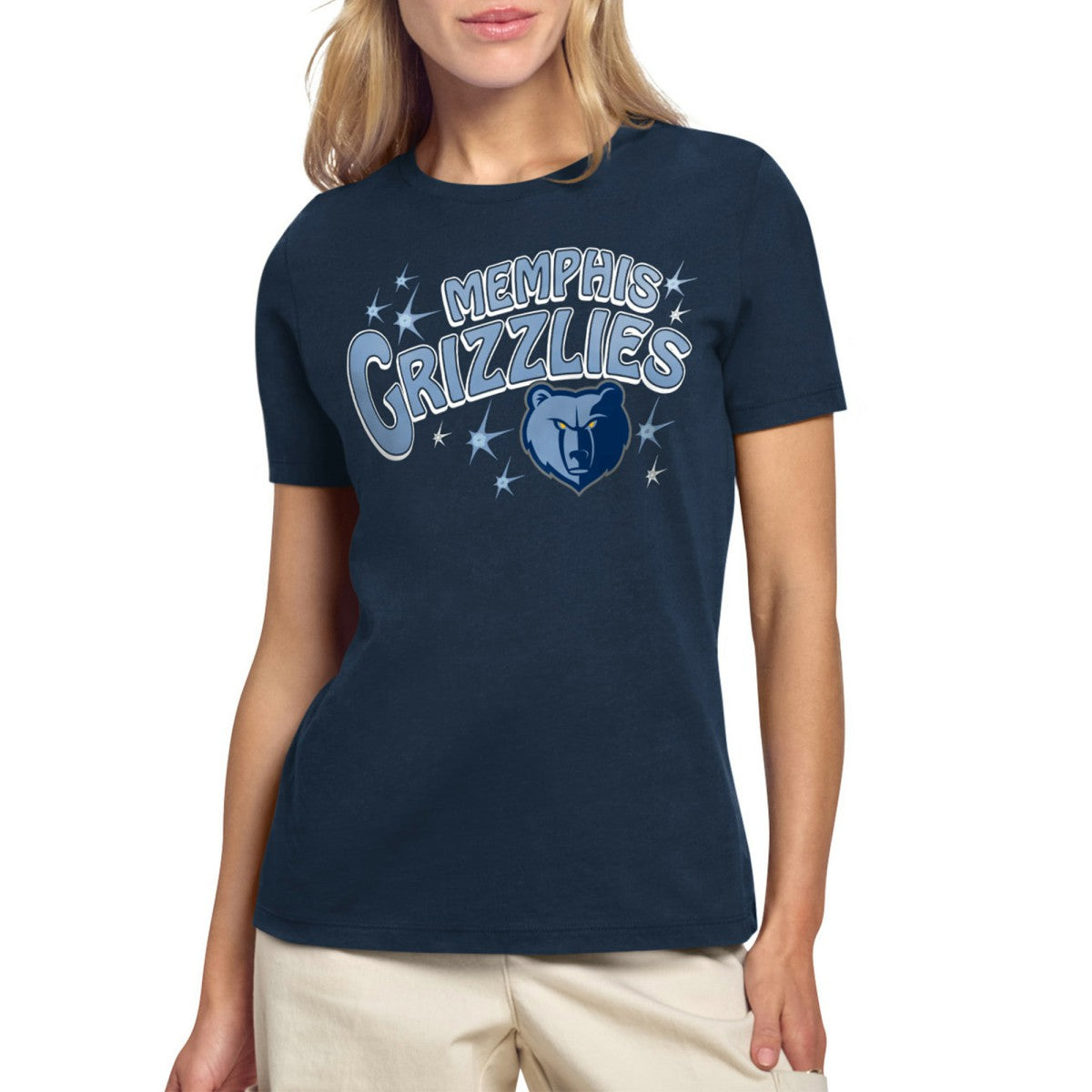 Memphis Grizzlies Starter Women's Fireworks T-Shirt
