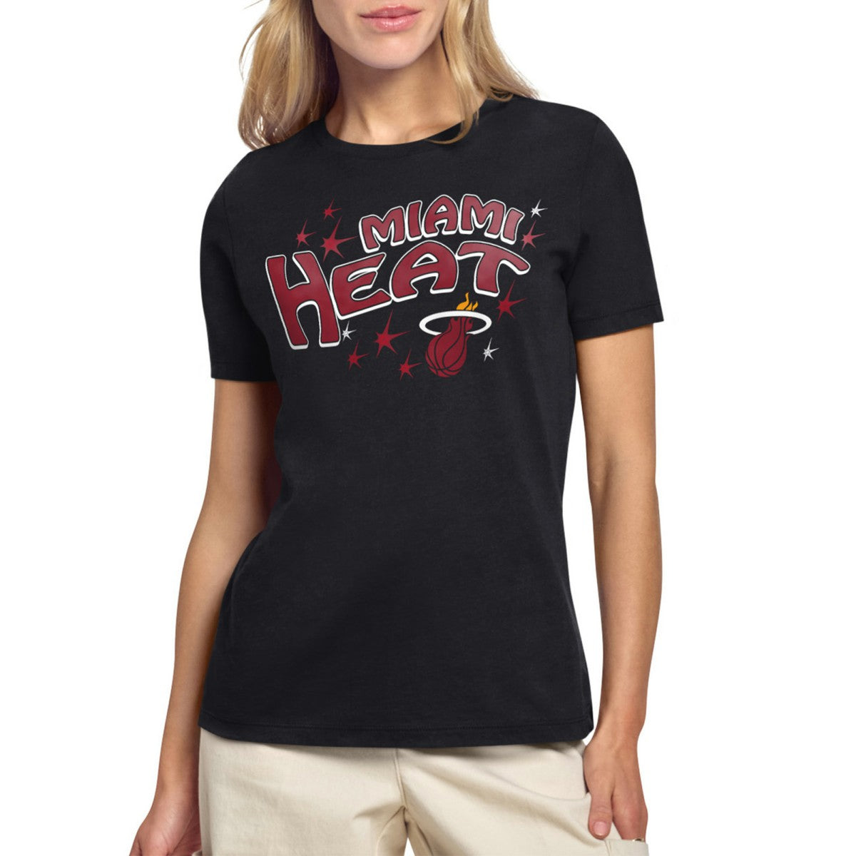 Miami Heat Starter Women's Fireworks T-Shirt