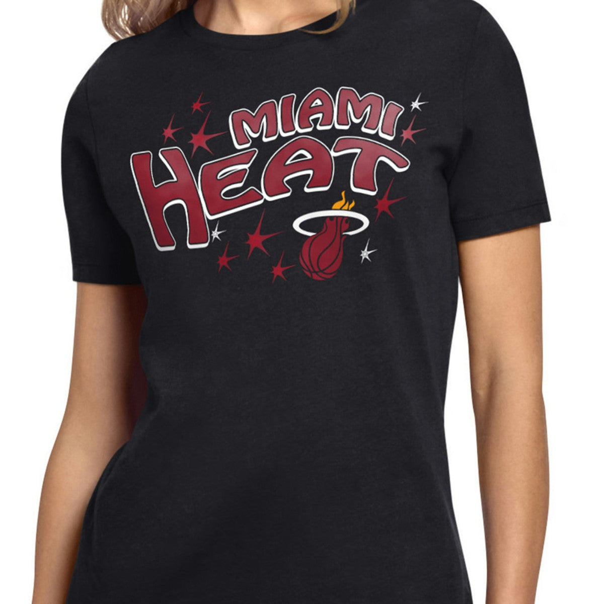 Miami Heat Starter Women's Fireworks T-Shirt