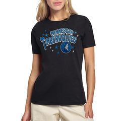 Minnesota Timberwolves Starter Women's Fireworks T-Shirt