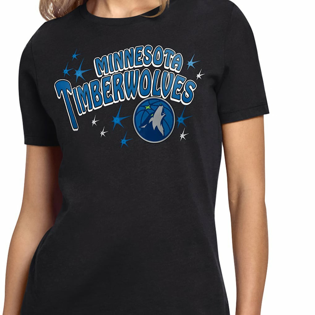 Minnesota Timberwolves Starter Women's Fireworks T-Shirt