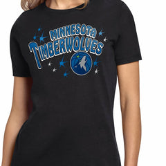 Minnesota Timberwolves Starter Women's Fireworks T-Shirt