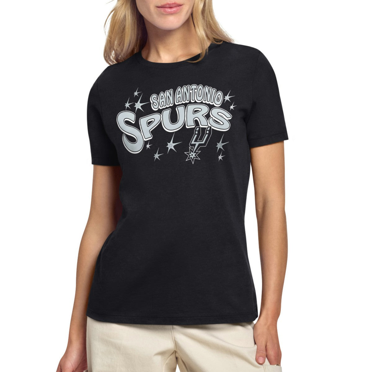San Antonio Spurs Starter Women's Fireworks T-Shirt