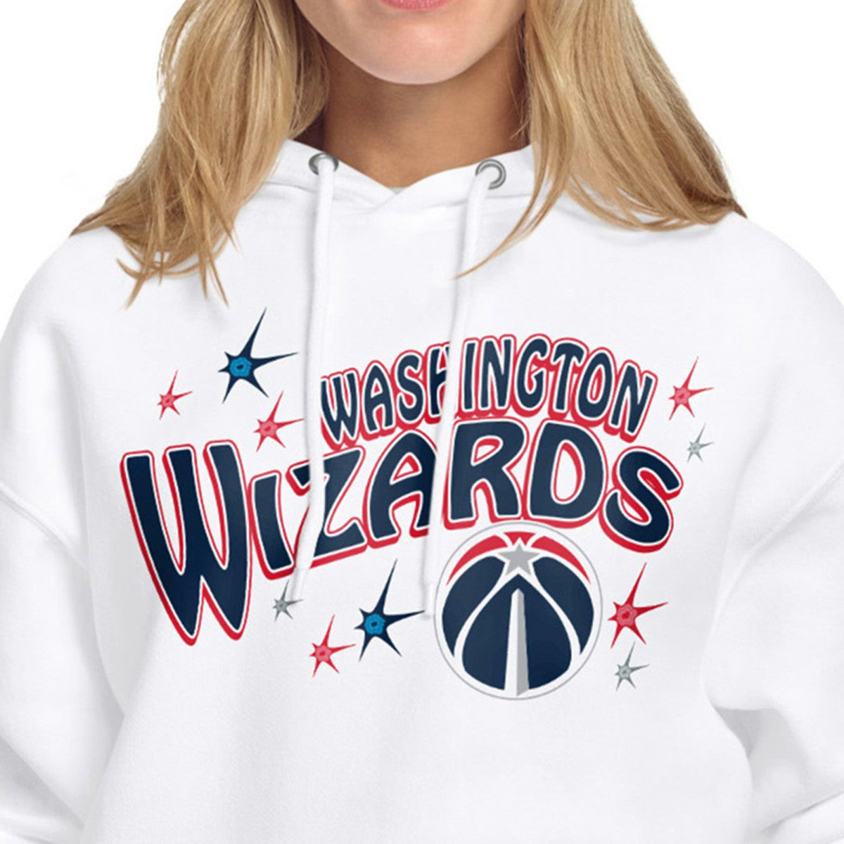 Washington Wizards Starter Women's Fireworks Fleece Hoodie