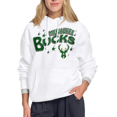 Milwaukee Bucks Starter Women's Fireworks Fleece Hoodie