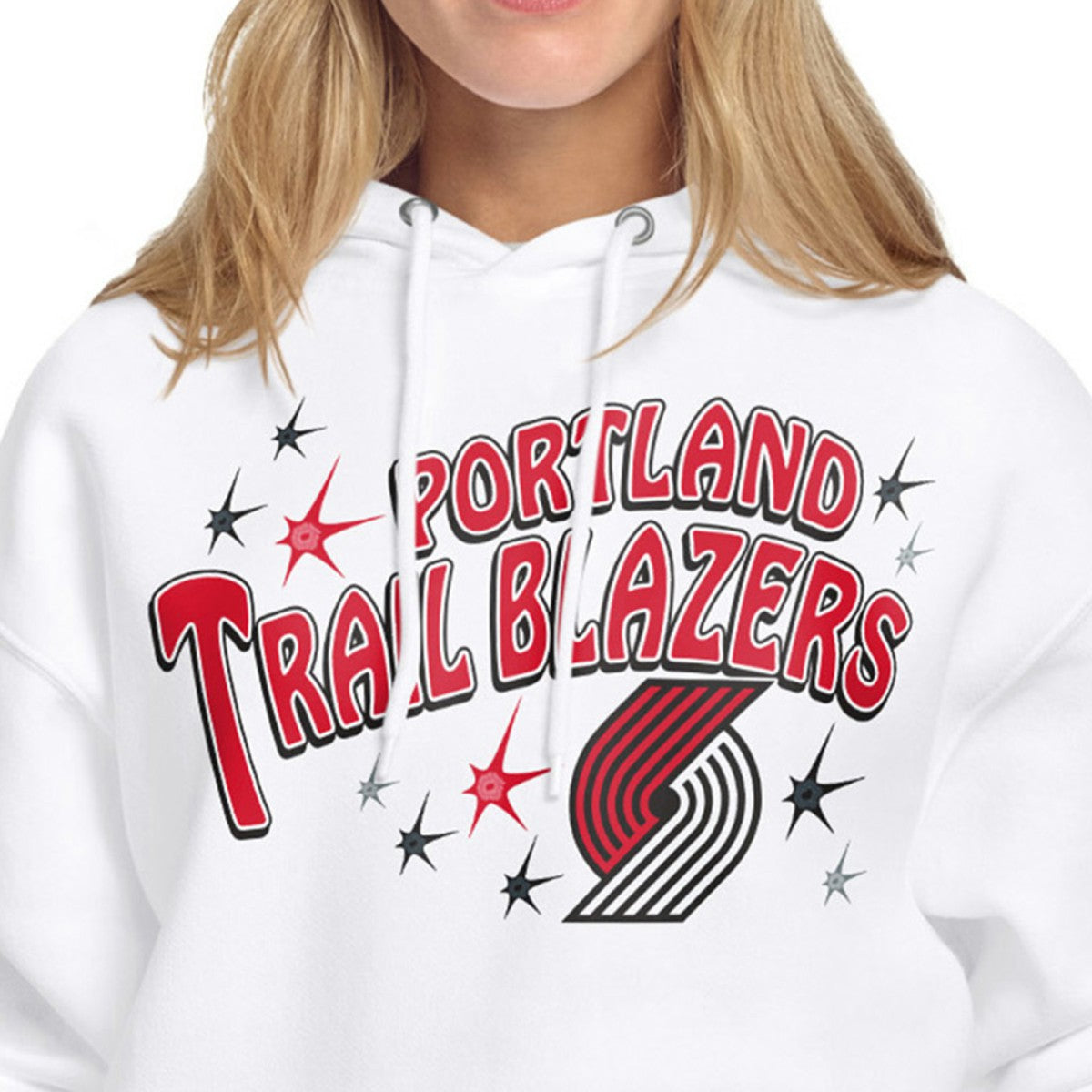 Portland Trail Blazers Starter Women's Fireworks Fleece Hoodie